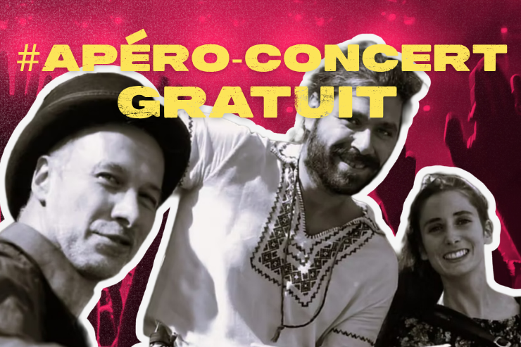 Apéro-concert (GRATUIT) - Vendredi 18 Septembre